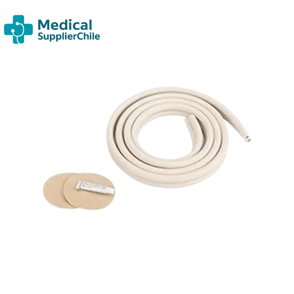 tubo conector de aire y parches para reparación de colchoneta clínica