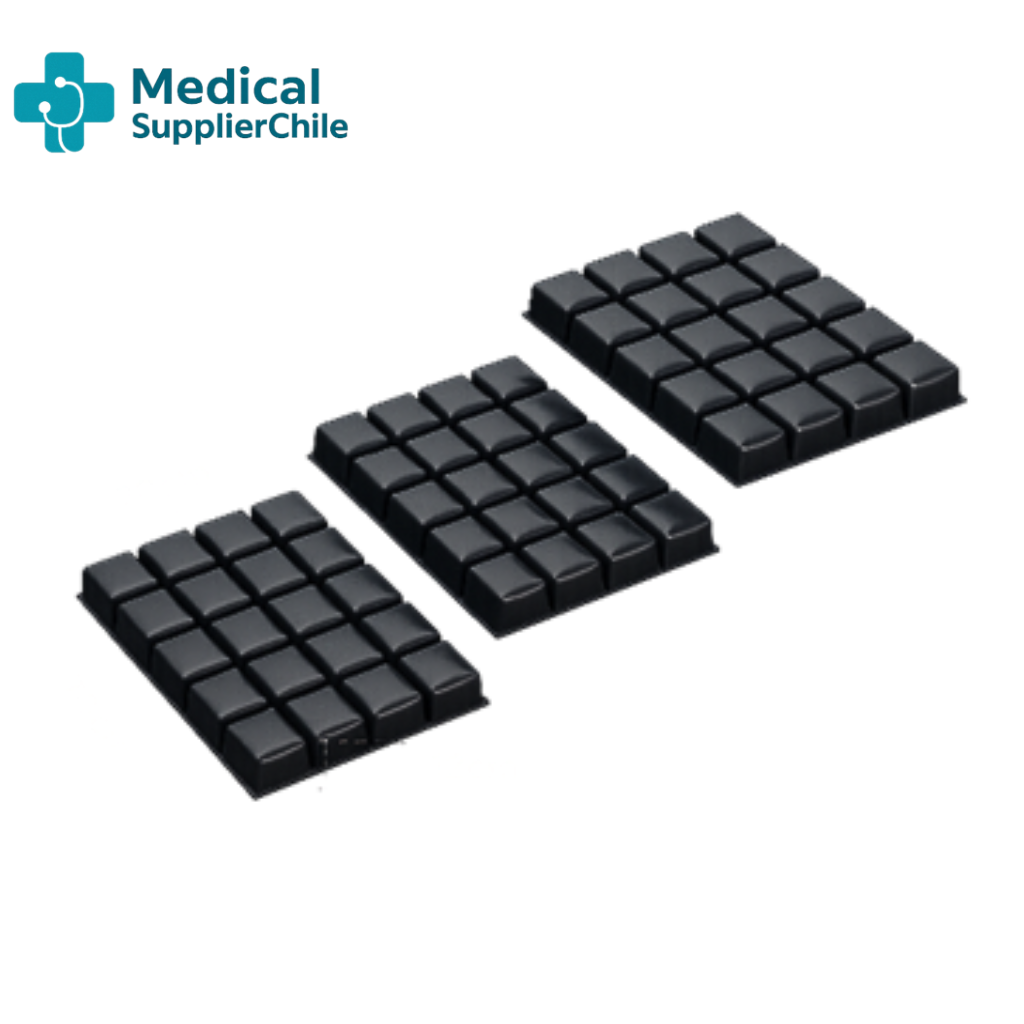 sistema modular colchón antiescaras 3 secciones adaptable a catre clínico