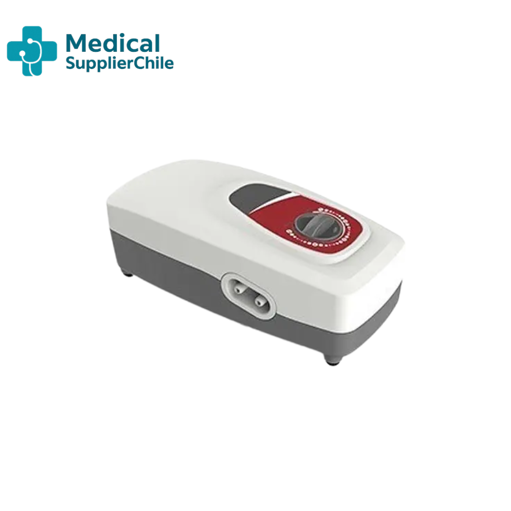 motor compresor silencioso para colchón neumático con regulador de presión de aire